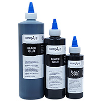 Washable Glitter Glue, 8 oz., Blue - RPC146030, Rock Paint / Handy Art