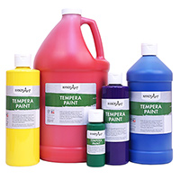 Koltose by Mash - Artist Quality Tempera Paint, White, 2 Liter with Pump